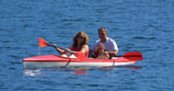 Mai, Esti, Yaron, boating