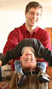 Back bends with Uncle David (Borden)