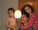 with Dad