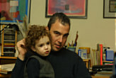 with Tamir, in New York