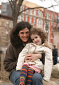 Prospect Park with Aunt Tania