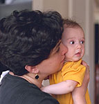 Mika looking away from Iris