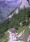 Hiking from Pfinstegg
